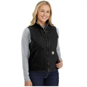 Women's Black Carhartt Vest